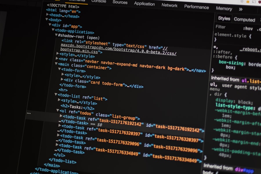 Web development